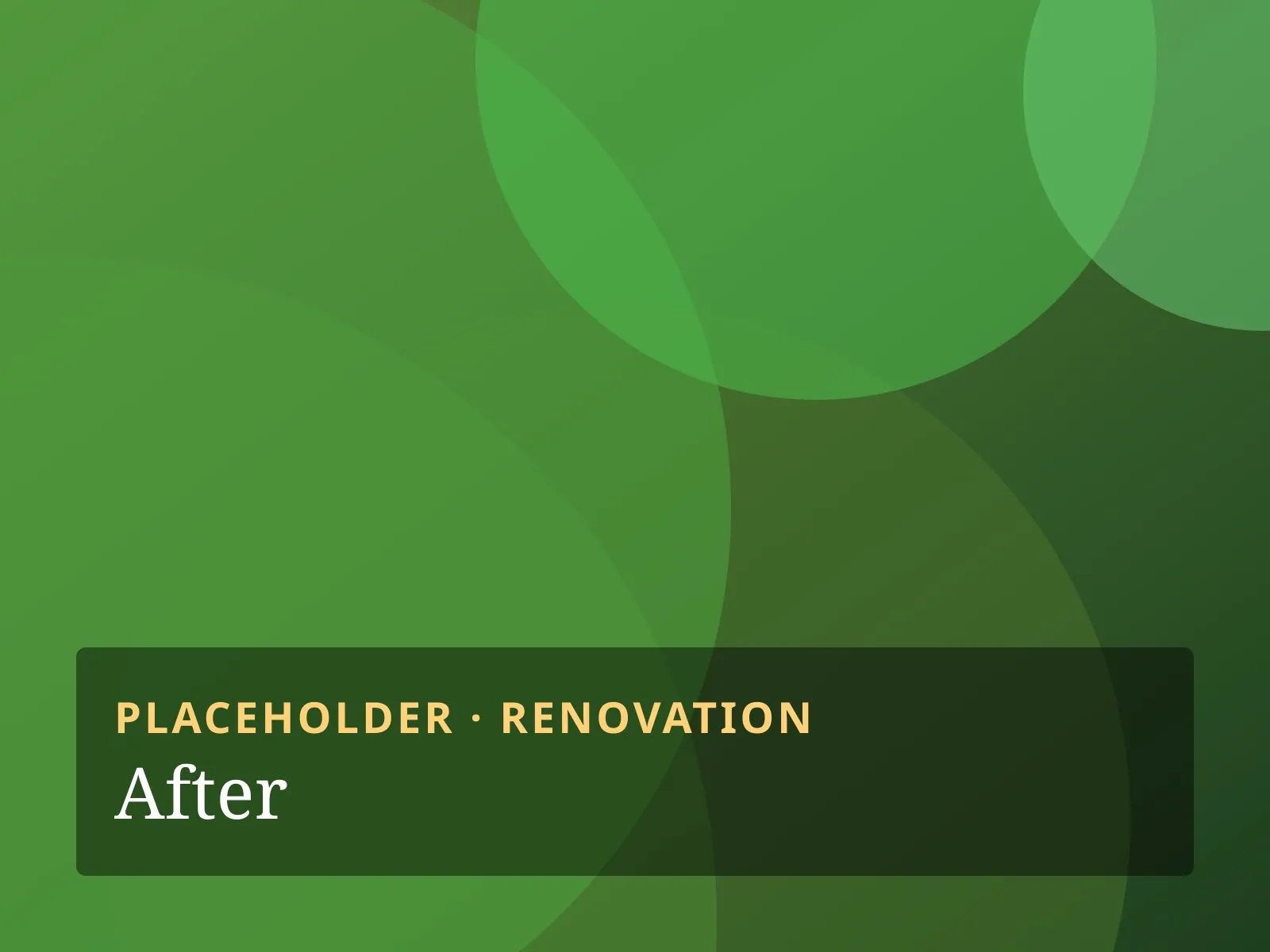 Placeholder image labelled "After"